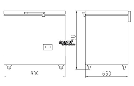 tu lanh am sau kolner cdl-60w150 (150lit) hinh 2