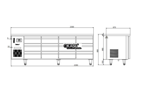 ban mat 12 ngan keo inox kolner bn23-xd12 (lam lanh quat gio) hinh 2