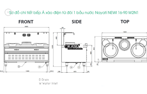 bep a xao dien tu doi 1 bau nuoc nayati newi 16-90 w2n1 hinh 2