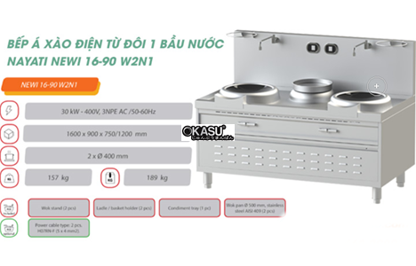 bep a xao dien tu doi 1 bau nuoc nayati newi 16-90 w2n1 hinh 3