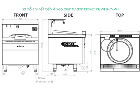 bep a xao dien tu don nayati newi 8-75 w1 hinh 3