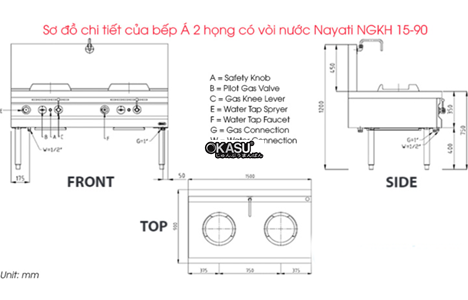 bep a 2 hong co voi nuoc nayati ngkh 15-90 hinh 3