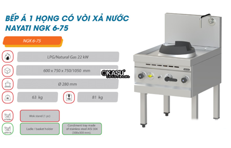 bep a 1 hong co voi xa nuoc nayati ngk 6-75 hinh 2