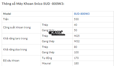 may khoan snico sud -800w3 hinh 2