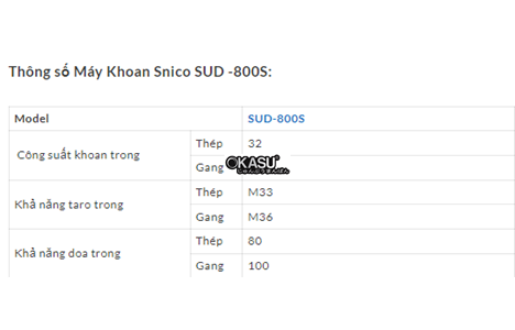 may khoan snico sud -800s hinh 2