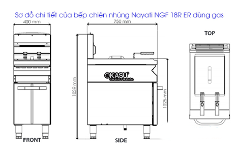 bep chien nhung co chan dung nayati ngf 18 er 18l dung gas hinh 3