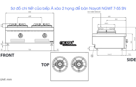 bep a xao 2 hong de ban nayati ngwt 7-55 sn hinh 2