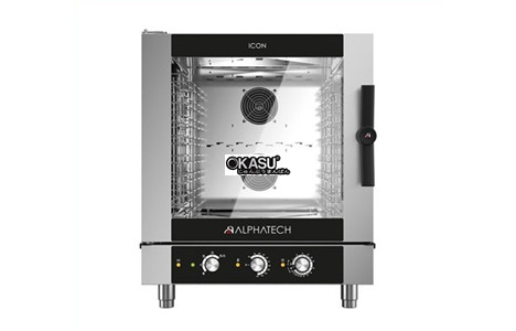 lo nuong hap da nang alphatech icgm071e 7 khay dung gas hinh 2