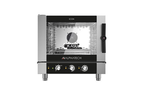 lo nuong hap da nang alphatech icgm051e 5 khay dung gas hinh 2
