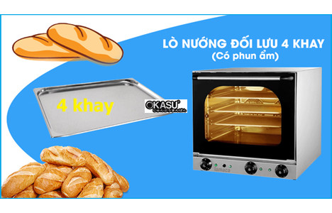 lo nuong banh doi luu lamaca 4 khay cvol-04a  hinh 2