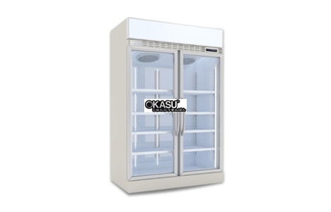 tu mat trung bay dung tich 1310l, cua tu dong, co dien tro suoi kistem kis-xs130r2 hinh 2