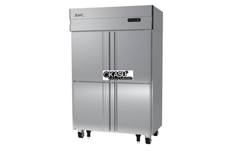 tu mat inox 4 canh kistem kis-xd45r (820 lit) hinh 2