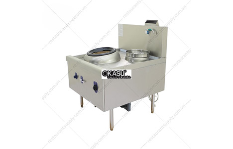 bep xao 1 hong dung gas co quat thoi + 1 noi nuoc ekwr11b hinh 2