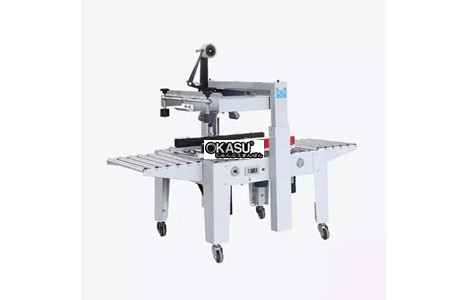 may dan bang keo thung carton ban tu dong hualian fxj-5050a (dung bang keo bopp) hinh 2