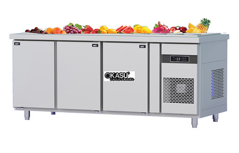 ban salad quat gio 3 canh inox kusami ksm-3mi1876 hinh 2