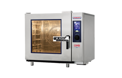 lo nuong ket hop hap doi luu dung gas hobart combi-plus hpj061g hinh 2