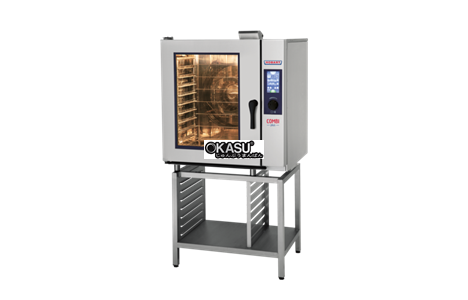 lo nuong ket hop hap doi luu dung dien hobart combi-plus hpj101e hinh 2