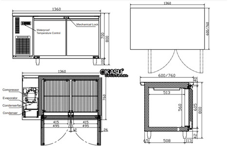 ban mat 2 canh hisakage lrvp-136 hinh 2
