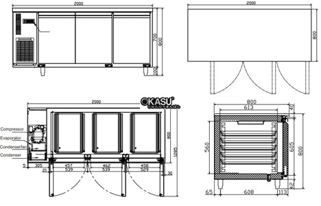 ban mat 3 canh hisakage cb-200r hinh 2