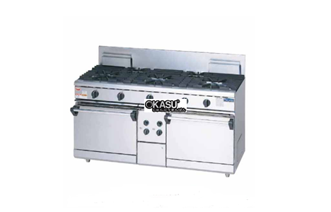 bep au 5 dau dot kem lo nuong dung gas maruzen rgr-1565d hinh 2