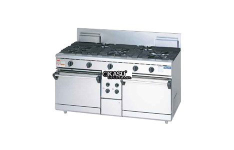 bep au kem lo nuong dung gas maruzen rgr-1573d hinh 2