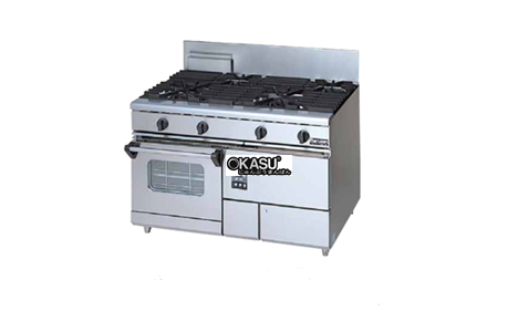 bep au dong gas 5 dau dot kem lo nuong doi luu maruzen rgr-1275xd hinh 2