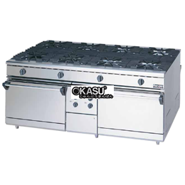 bep au 8 dau dot kem lo nuong dung gas maruzen rgr-1812d hinh 2