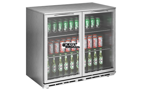 tu mat 2 canh minibar klaus kbc-2d hinh 2