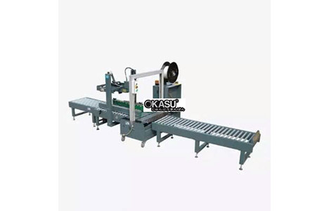 thiet bi dong goi tu dong dan bang keo va dai nep thung carton xfk-1d hinh 2