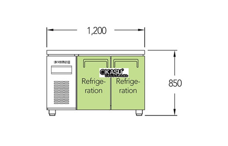 ban mat 2 canh inox everzen uds-12tir hinh 3