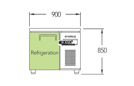 ban mat 1 canh inox everzen uds-9tir hinh 3