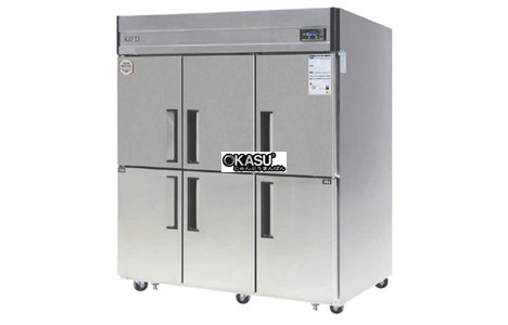 tu dong mat 6 canh inox everzen uds-65rfir (unique daesung) hinh 2