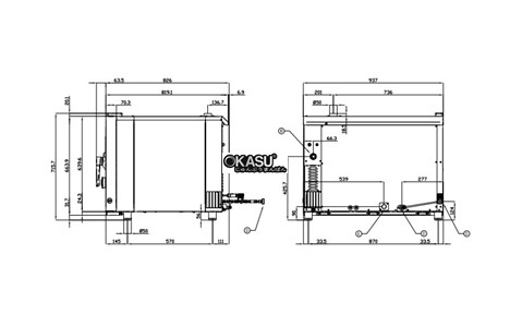 lo nuong doi luu dung dien lotus sl004-dte hinh 3