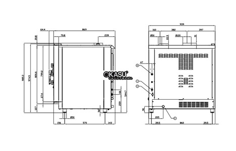 lo nuong doi luu dung gas lotus sl006-dag hinh 3