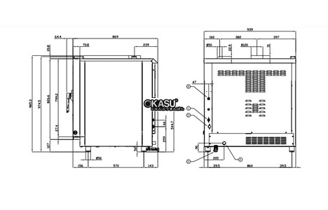 lo nuong doi luu dung gas lotus sl006-ddg hinh 3