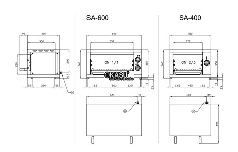 lo nuong dien salamander lotus sa-400 em hinh 2