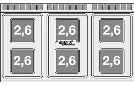 bep dien 6 mam nhiet vuong lotus pcqt-712et hinh 2