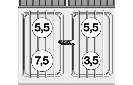 bep au 4 dau dot dung gas lotus pct-78gp hinh 2