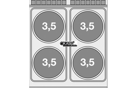 bep au 4 dau dot kem lo nuong dien lotus cfv4-98et hinh 3