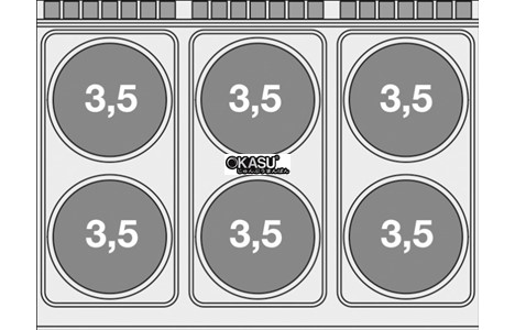 bep au 6 dau dot kem lo nuong dien lotus cf6-912etv hinh 3
