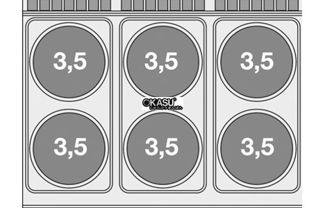bep au 6 dau dot kem lo nuong dien lotus cfv6-912etv hinh 3