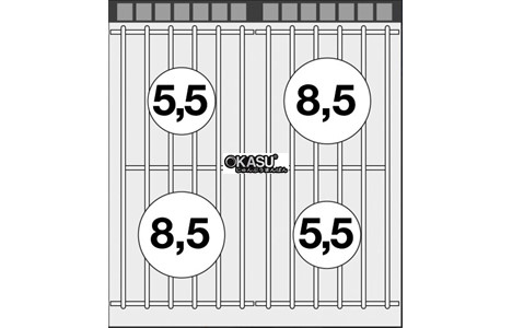 bep gas 4 dau dot kem lo nuong gas lotus cfa4-98g hinh 3