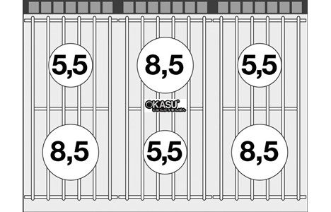bep gas 6 dau dot kem lo nuong gas lotus cfa6-912gv hinh 3