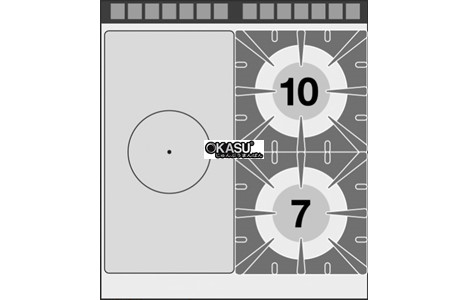 bep gas kem lo nuong dien lotus tpf2-98ge hinh 3