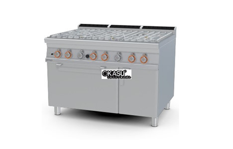 bep gas 6 dau dot kem lo nuong gas lotus cfa6-912gv hinh 2