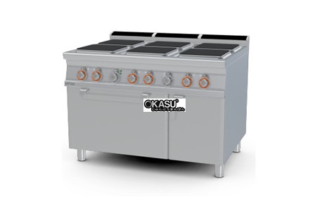 bep au 6 dau dot kem lo nuong dien lotus cfq6-912etv hinh 2