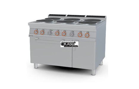 bep au 6 dau dot kem lo nuong dien lotus cfv6-912etv hinh 2