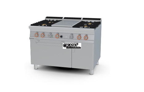 bep gas kem lo nuong dien lotus tpf4-912gev hinh 2