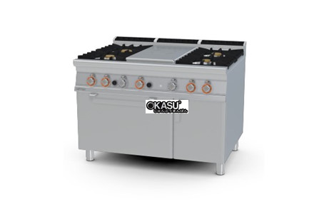 bep gas kem lo nuong gas lotus tpf4-912gv hinh 2