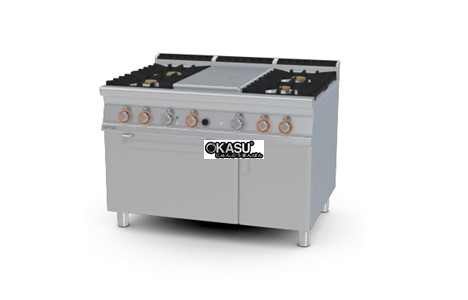 bep gas kem lo nuong dien lotus tpfv4-912gev hinh 2